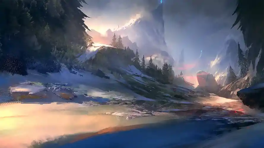 2k晨曦壁纸-自然景观壁纸和雪山-免费下载「哲风壁纸」