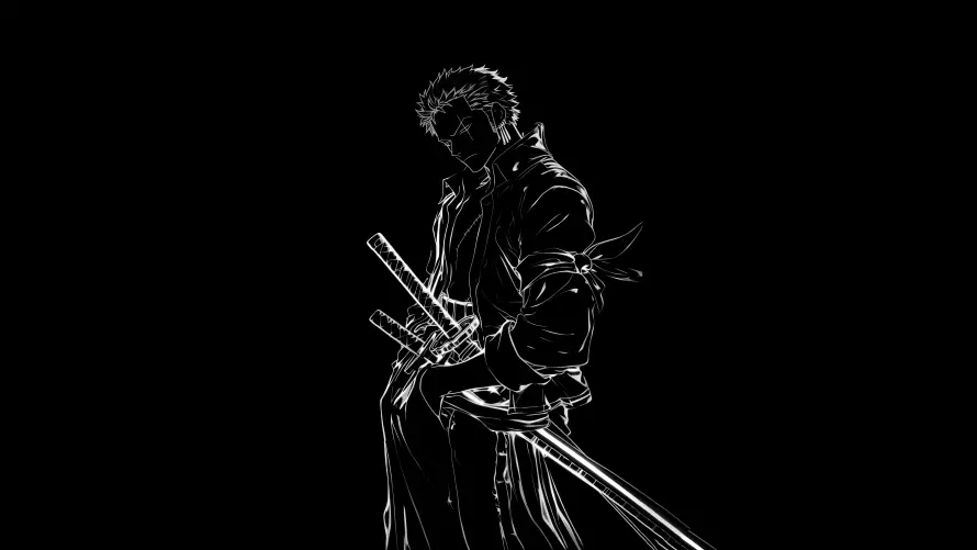 4k剑士壁纸-三刀流和索隆-动漫角色免费下载「哲风壁纸」