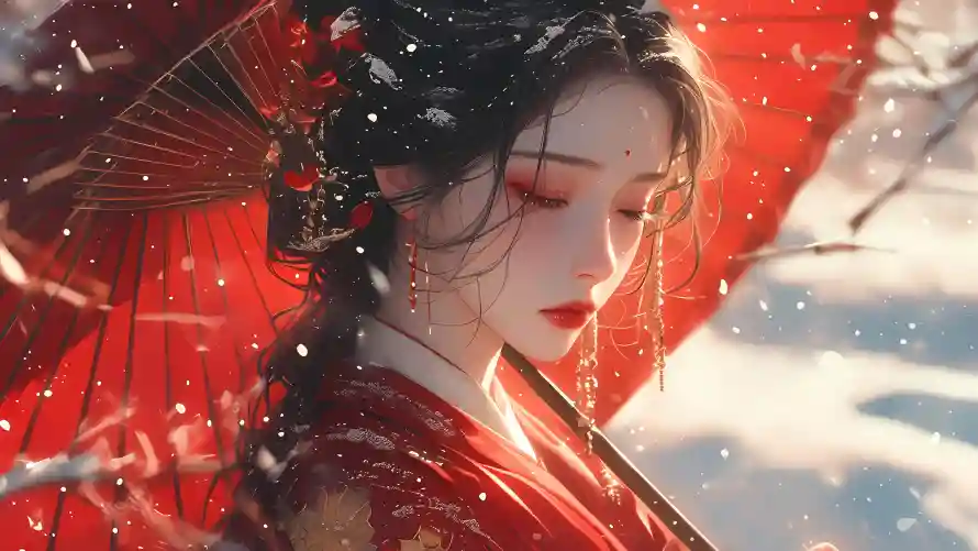 4k国风壁纸-东方美学 - 美女-古典东方壁纸推荐「哲风壁纸」