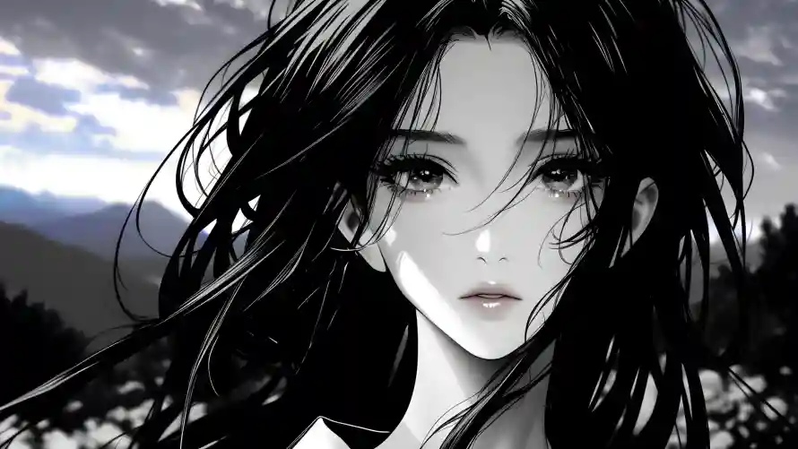 4k水墨壁纸-古典美人与国风壁纸-国风美女「哲风壁纸」