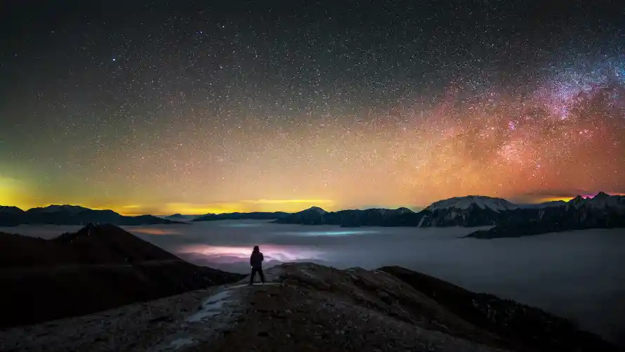 3k云海壁纸-银河和星空-壁纸推荐「哲风壁纸」