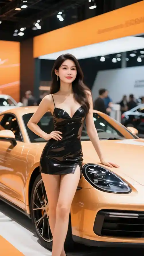 4k性感壁纸 - 美女 - 性感车模 - 时尚穿搭「哲风壁纸」