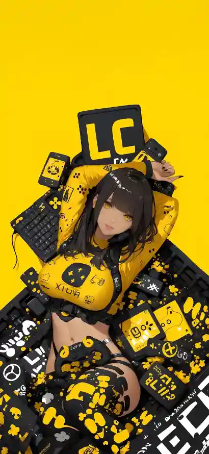 4k2K竖屏壁纸 - 个性穿搭 - 手机壁纸 - 潮酷少女「哲风壁纸」
