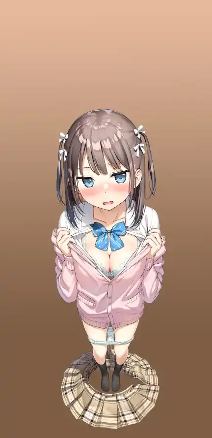 4k可爱壁纸 - 双马尾 - 美少女 - 蓝眼睛「哲风壁纸」