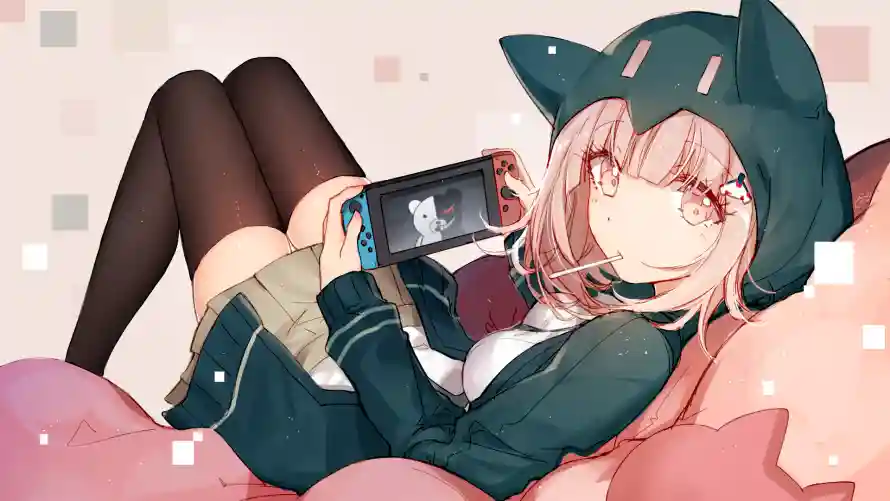 2k猫耳壁纸-动漫角色与黑丝-少女插画热门的壁纸「哲风壁纸」