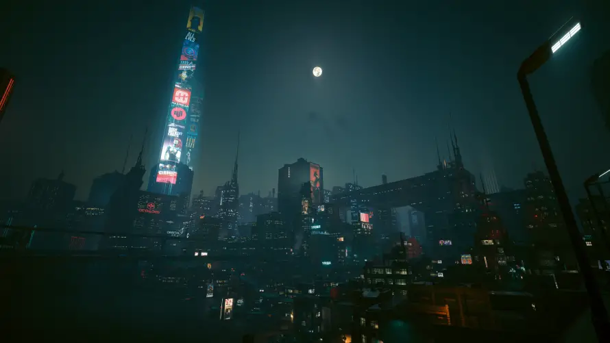 2k科幻壁纸-2077与都市-未来都市热门的壁纸「哲风壁纸」