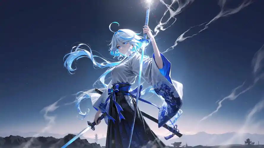 4k长剑壁纸-武士刀 - 武器展示-游戏角色「哲风壁纸」