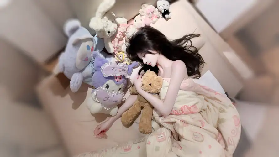 4k卧室壁纸-睡美人 - 睡觉-卧室睡觉免费下载「哲风壁纸」