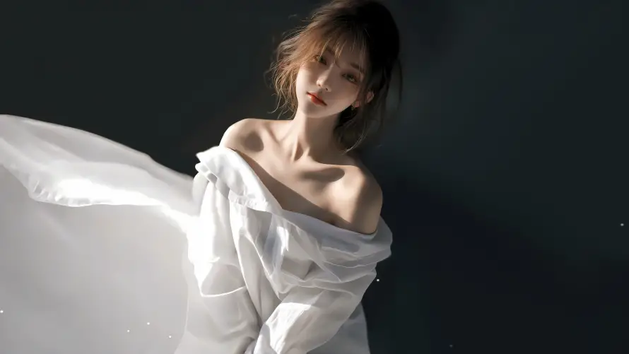 15k美女壁纸-光影写真 - 阳光-少女写真壁纸分享「哲风壁纸」
