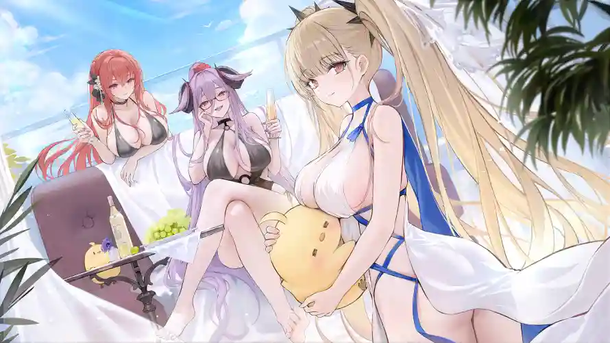2k舰娘壁纸-二次元 - 舰娘插画-舰娘角色「哲风壁纸」