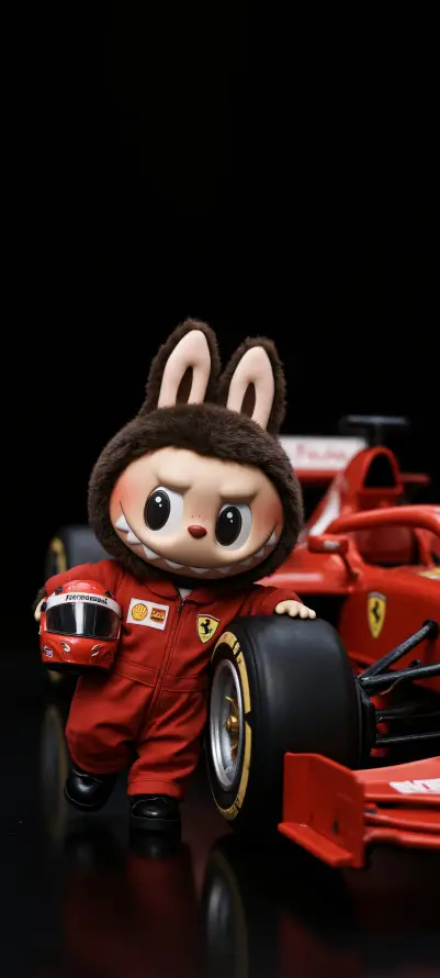 4k赛车服壁纸 - F1赛车 - 卡通赛车 - 潮玩形象「哲风壁纸」
