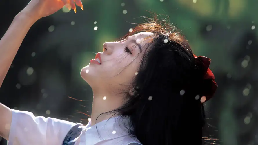 4k古风壁纸-发饰细节壁纸和美女-古风美女免费下载「哲风壁纸」