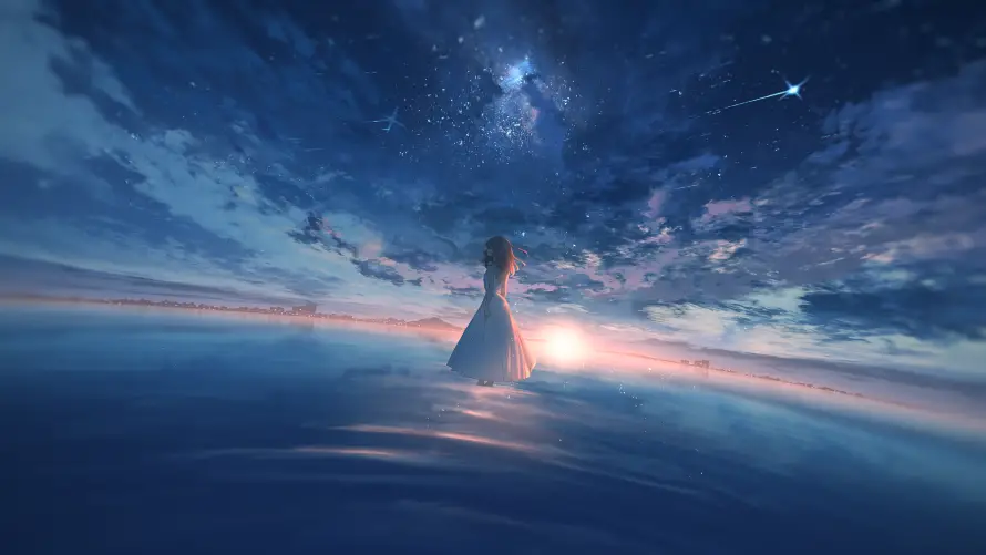 4k动漫壁纸-动漫少女与少女-动漫插画壁纸分享「哲风壁纸」
