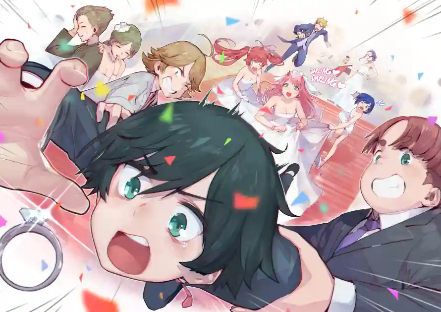 4k02壁纸-国防队02 - 婚礼-darling「哲风壁纸」