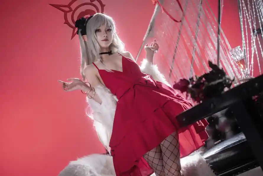 6k美女壁纸-cos壁纸和奇幻美女-星角头饰「哲风壁纸」