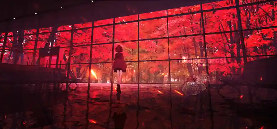 6k动漫壁纸-少女动漫和少女-科幻背景热门的壁纸「哲风壁纸」