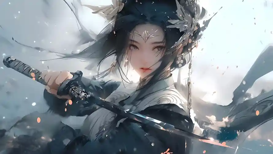 4k刀客壁纸 - 女孩 - 侠女刀客 - 兵器少女「哲风壁纸」 4k刀客壁纸 - 女孩 - 侠女刀客 - 兵器少女「哲风壁纸」
