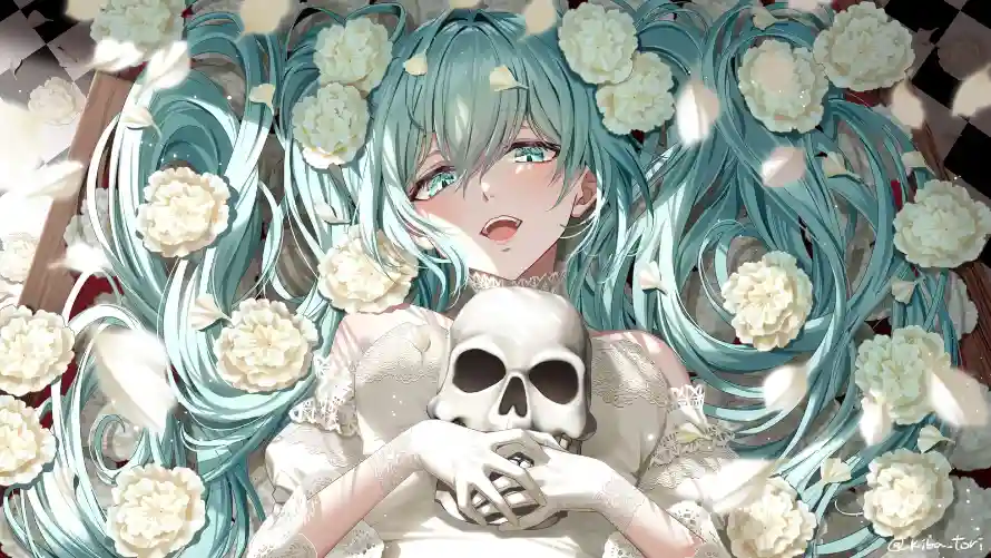4k动漫壁纸 - 初音未来 - 蓝发少女 - 虚拟歌手「哲风壁纸」 4k动漫壁纸 - 初音未来 - 蓝发少女 - 虚拟歌手「哲风壁纸」
