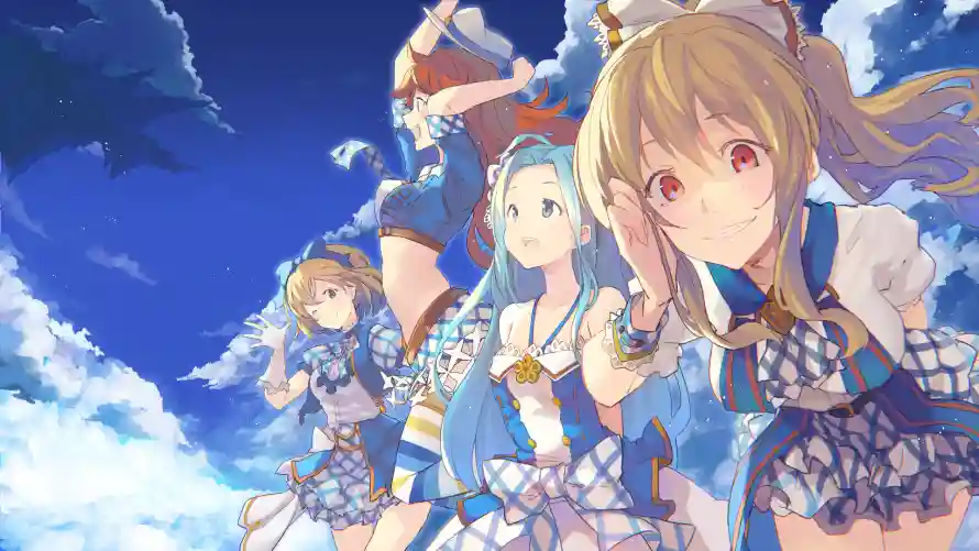 4k二次元壁纸 - 少女团 - 晴空背景 - 二次元动漫「哲风壁纸」