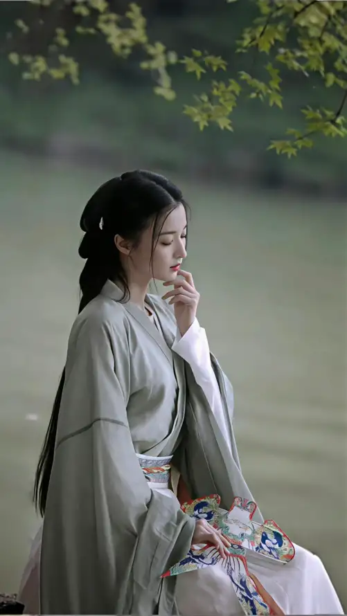 4k美女壁纸 - 王楚然 - 中式美学 - 古典美人「哲风壁纸」