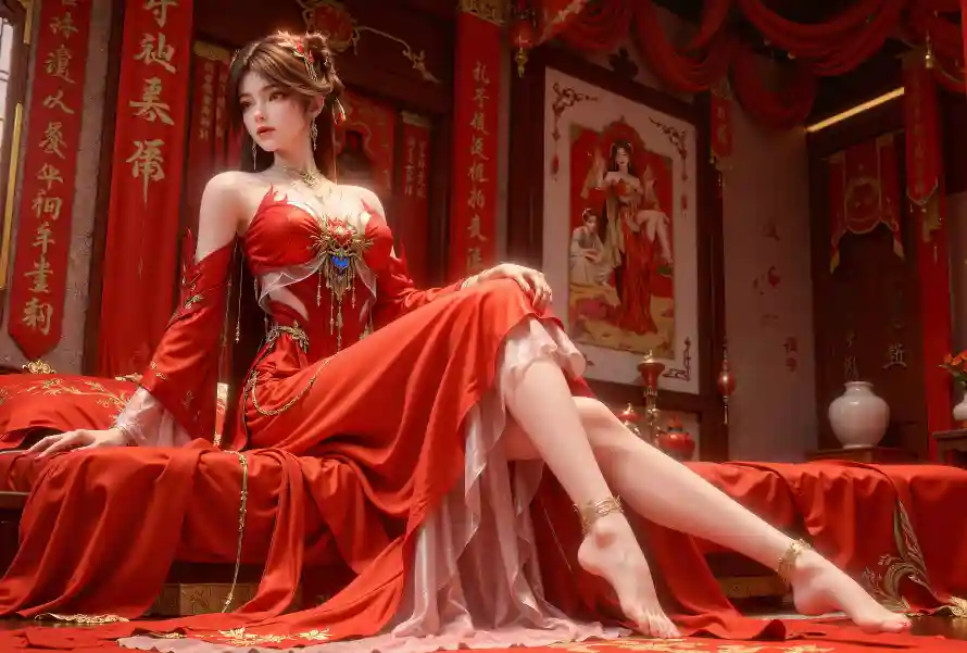 4k火灵儿壁纸 - 红色系 - 中式背景 - 古典服饰「哲风壁纸」 4k火灵儿壁纸 - 红色系 - 中式背景 - 古典服饰「哲风壁纸」