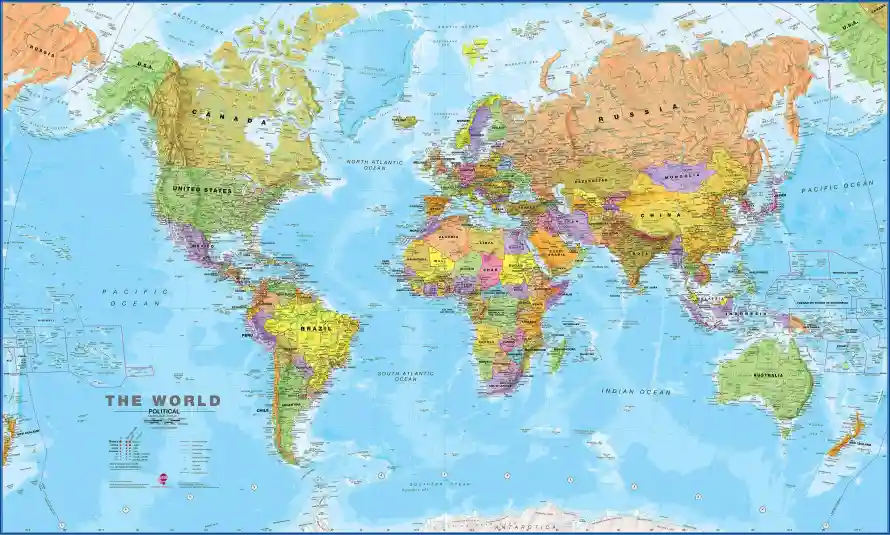 4k地图壁纸 - 地理 - 背景 - 高清「哲风壁纸」