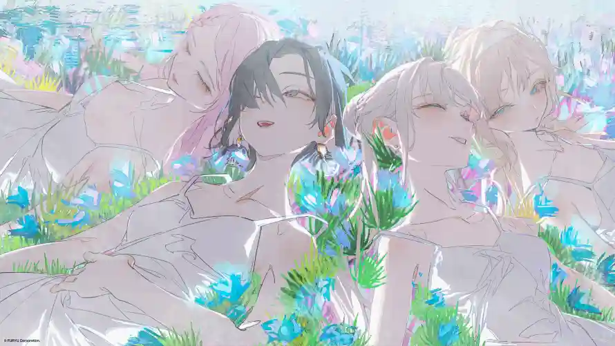 4k动漫壁纸 - 少女 - 花丛 - 二次元「哲风壁纸」 4k动漫壁纸 - 少女 - 花丛 - 二次元「哲风壁纸」