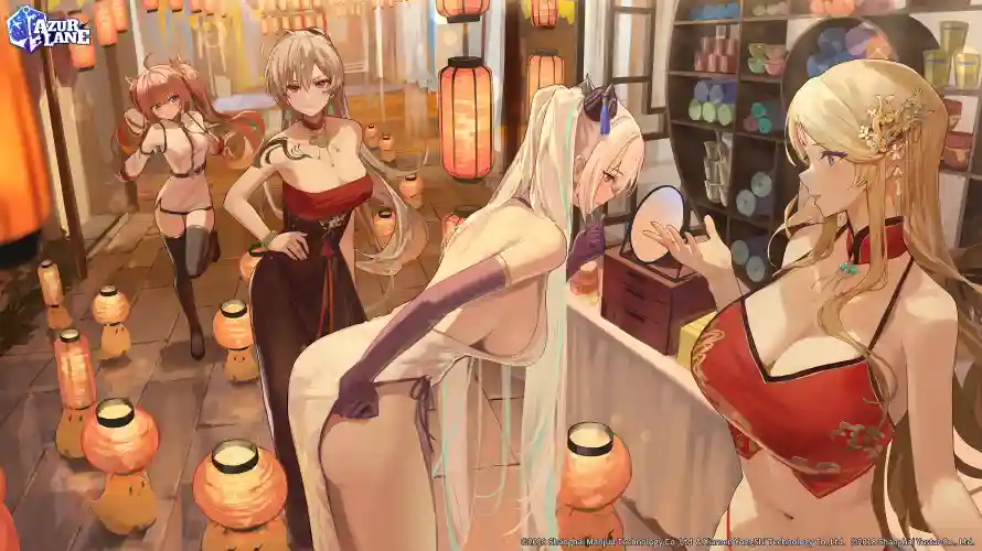 12k港区壁纸-奇尔沙治和舰娘-热门的壁纸「哲风壁纸」