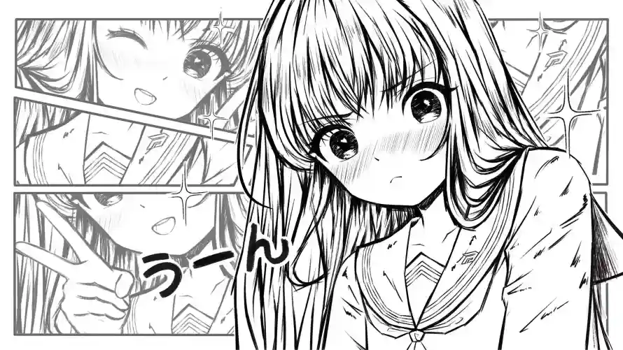 2k动漫壁纸-长发和少女-免费下载「哲风壁纸」
