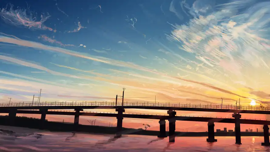 4k云彩壁纸 - 夕阳 - 天空 - 霞光「哲风壁纸」 4k云彩壁纸 - 夕阳 - 天空 - 霞光「哲风壁纸」