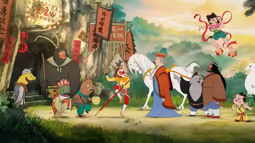 2k唐僧壁纸-猪八戒 - 沙僧-师徒四人免费下载「哲风壁纸」