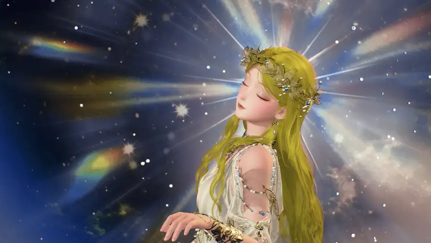 4k光晕壁纸 - 星空 - 暖暖 - 梦幻「哲风壁纸」