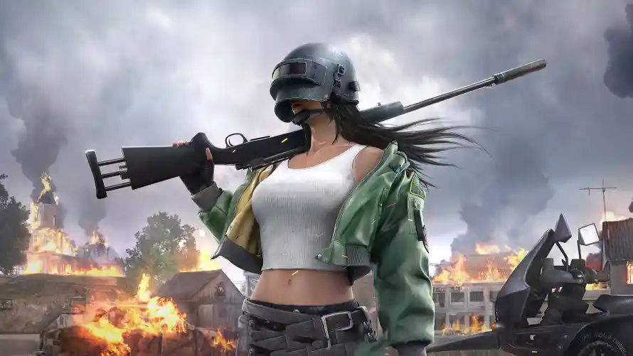 4k步枪壁纸 - PUBG - 女性角色 - 废墟场景「哲风壁纸」 4k步枪壁纸 - PUBG - 女性角色 - 废墟场景「哲风壁纸」