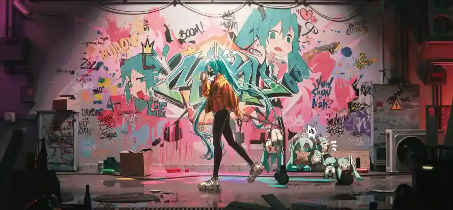 4k大长腿壁纸 - 初音未来 - 动漫少女 - 女性角色「哲风壁纸」 4k大长腿壁纸 - 初音未来 - 动漫少女 - 女性角色「哲风壁纸」