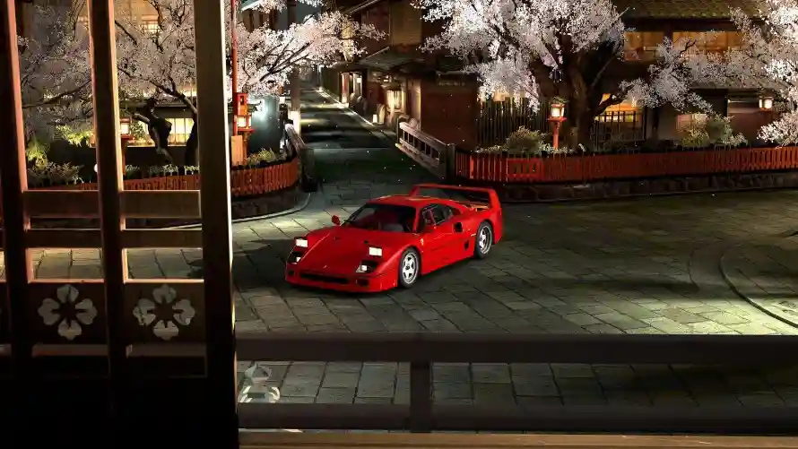 4k夜景壁纸 - 车 - 樱花 - 跑车「哲风壁纸」 4k夜景壁纸 - 车 - 樱花 - 跑车「哲风壁纸」