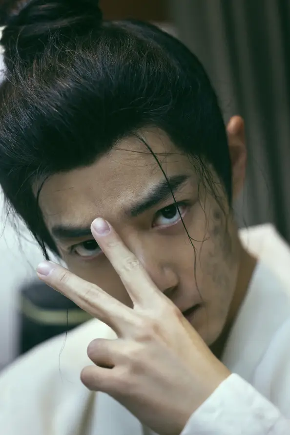 4k发髻壁纸 - 古装 - 白衣 - 肖战「哲风壁纸」