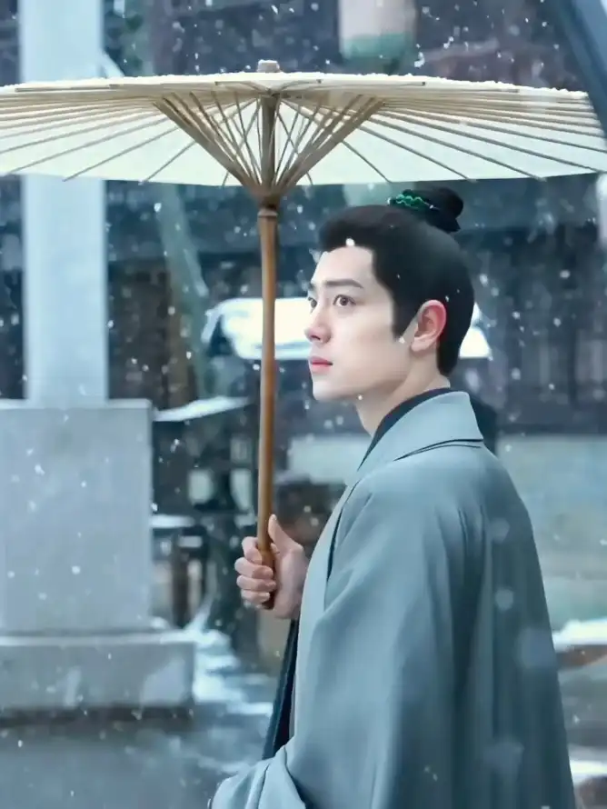 4k古装壁纸 - 古风 - 持伞 - 肖战「哲风壁纸」