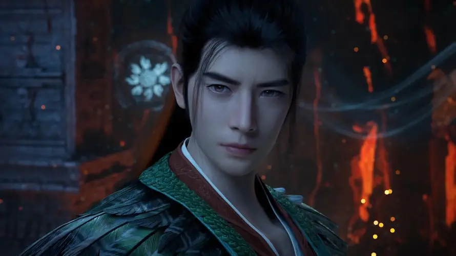 4k仙侠壁纸 - 修仙 - 韩立 - 火焰背景「哲风壁纸」