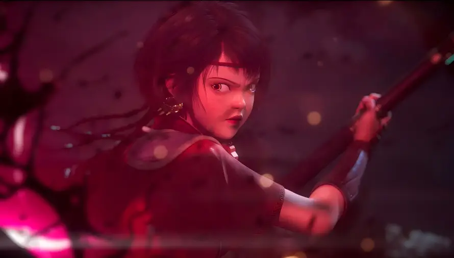 4k动漫壁纸 - 女孩 - 灵笼 - 短发「哲风壁纸」