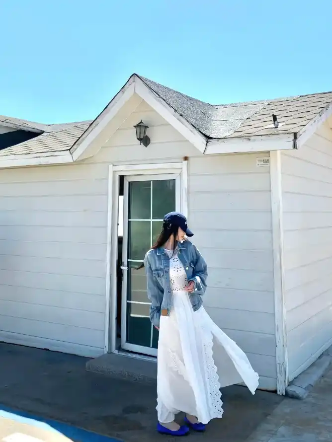 4k真人壁纸 - 氛围感 - 清新户外 - 牛仔外套「哲风壁纸」