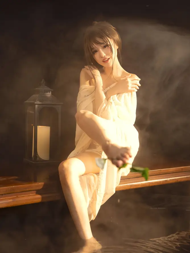 4k灯笼壁纸 - 烟雾 - 美女 - 魅力「哲风壁纸」