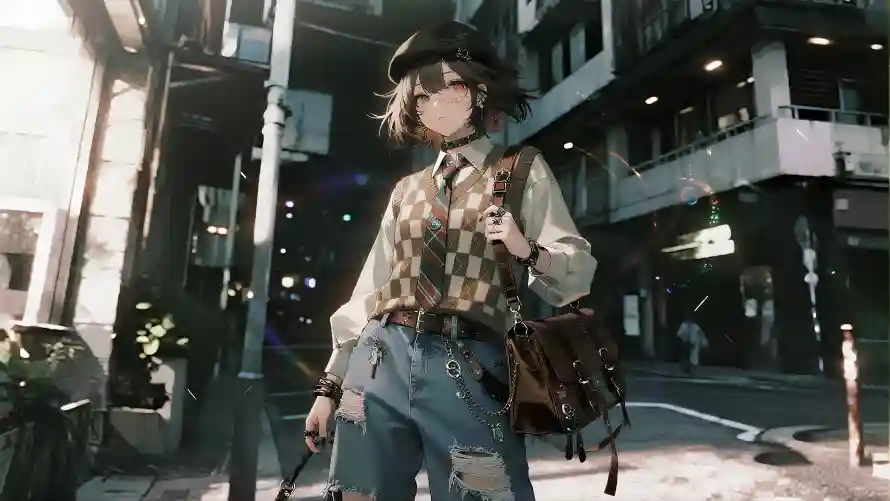 4k复古壁纸 - 少女 - 日系 - 街拍「哲风壁纸」 4k复古壁纸 - 少女 - 日系 - 街拍「哲风壁纸」