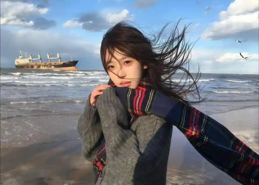 4k女孩壁纸 - 海边 - 海鸥 - 黑色「哲风壁纸」 4k女孩壁纸 - 海边 - 海鸥 - 黑色「哲风壁纸」