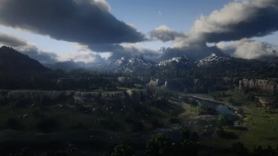 4k云层壁纸 - 山脉 - 山谷 - 远景「哲风壁纸」 4k云层壁纸 - 山脉 - 山谷 - 远景「哲风壁纸」