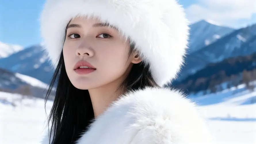 4k少女壁纸 - 清冷 - 纯洁 - 长发「哲风壁纸」