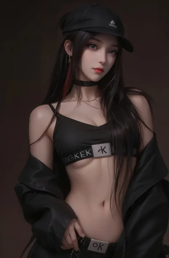 4k云韵壁纸 - 帅气 - 酷帅 - 红色发饰「哲风壁纸」