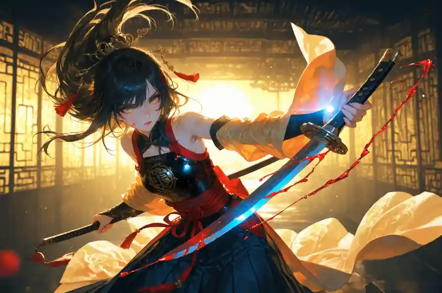 4k古风壁纸 - 女侠 - 武侠 - 红色「哲风壁纸」 4k古风壁纸 - 女侠 - 武侠 - 红色「哲风壁纸」