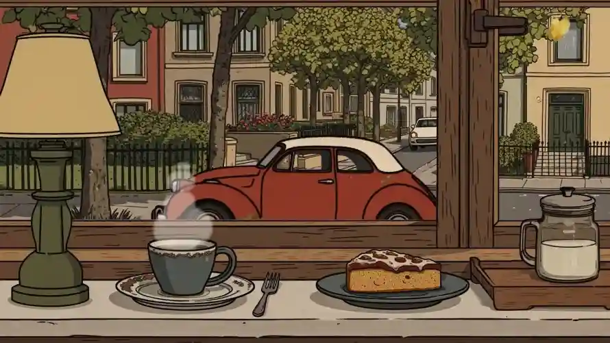 4k咖啡壁纸 - 蛋糕 - 食物 - 手绘风「哲风壁纸」 4k咖啡壁纸 - 蛋糕 - 食物 - 手绘风「哲风壁纸」