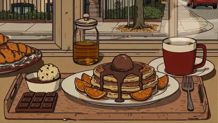 4k咖啡壁纸 - 食物 - 手绘风 - 暖色调「哲风壁纸」 4k咖啡壁纸 - 食物 - 手绘风 - 暖色调「哲风壁纸」