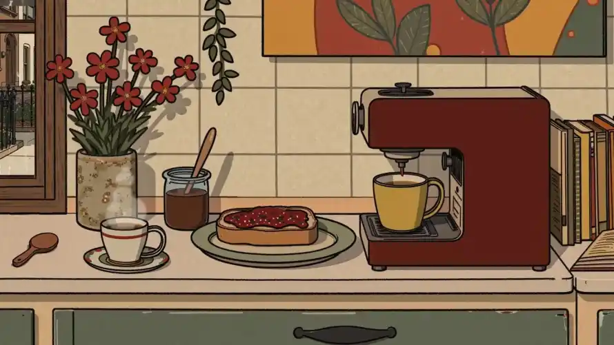 4k厨房壁纸 - 面包 - 食物 - 咖啡机「哲风壁纸」 4k厨房壁纸 - 面包 - 食物 - 咖啡机「哲风壁纸」